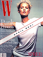 “W” Magazine, April 2001